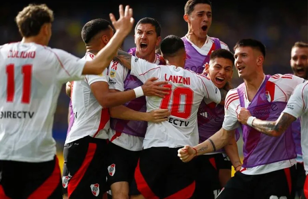 RIVER PISO FUERTE EN LA BOMBONERA Y SE QUEDÓ CON EL SUPERCLÁSICO
