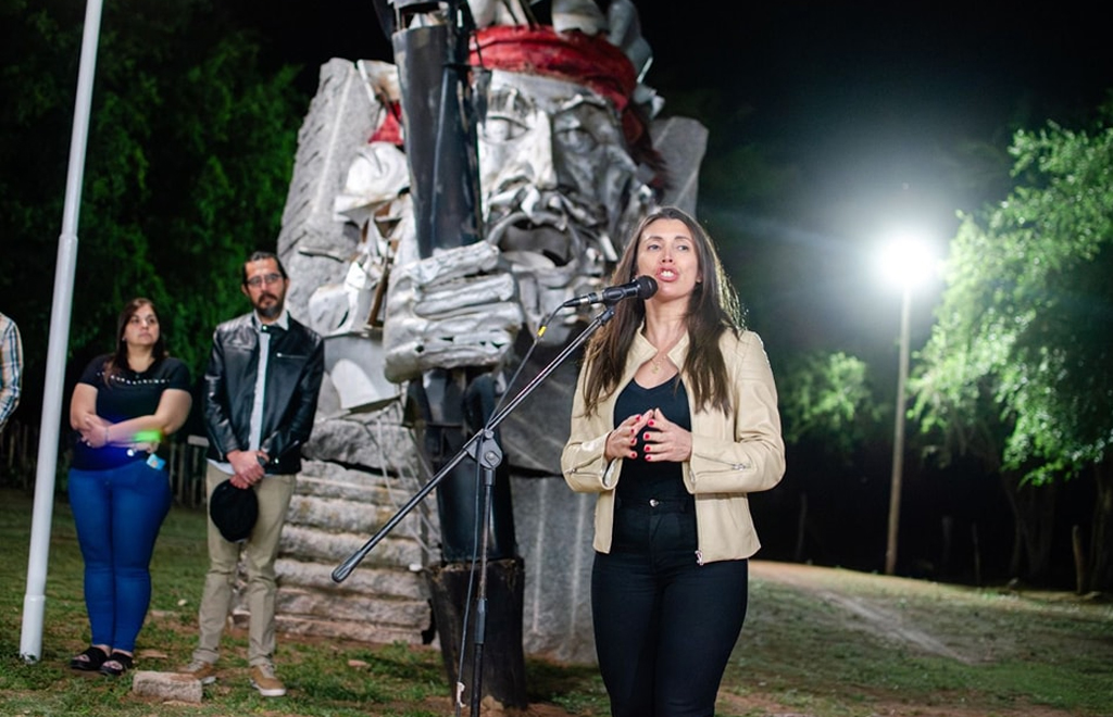 FLORENCIA LÓPEZ PARTICIPÓ EN OLTA DE LA VELADA EN MEMORIA DEL «CHACHO» PEÑALOZA