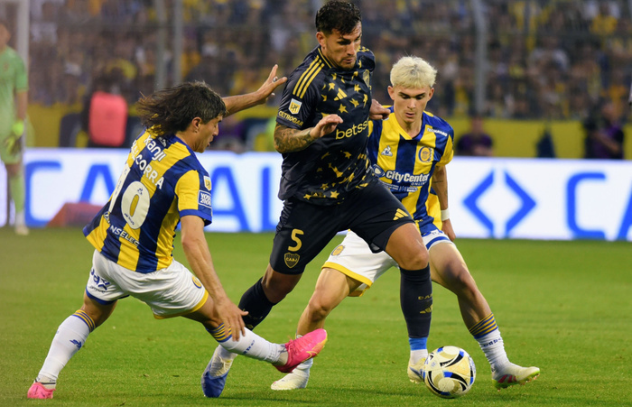 BOCA Y CENTRAL EMPATARON 1 A 1 EN UN ENTRETENIDO PARTIDO
