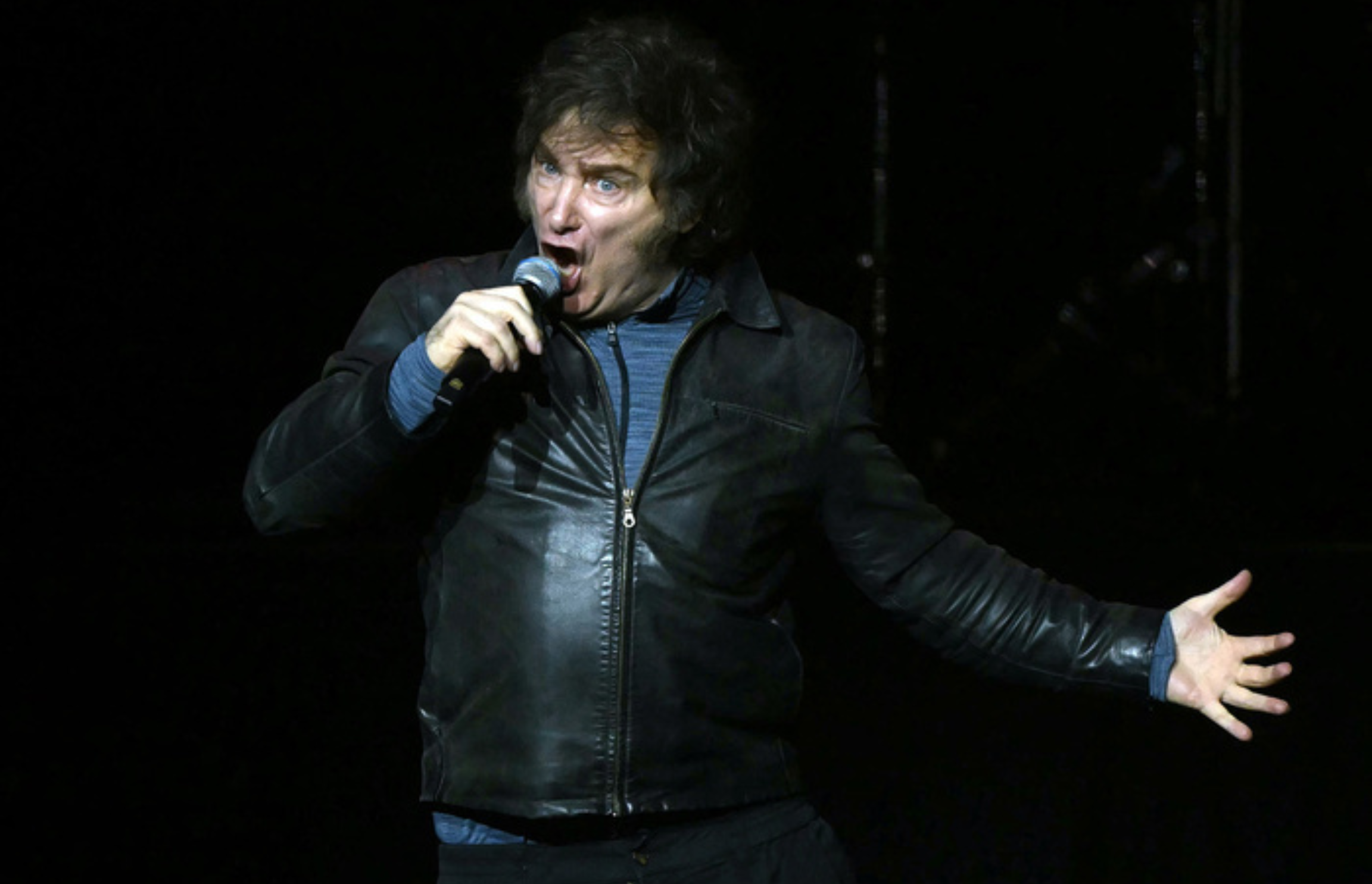 MILEI DIO UN SHOW INSÓLITO EN EL MEDIO DE LA CRISIS