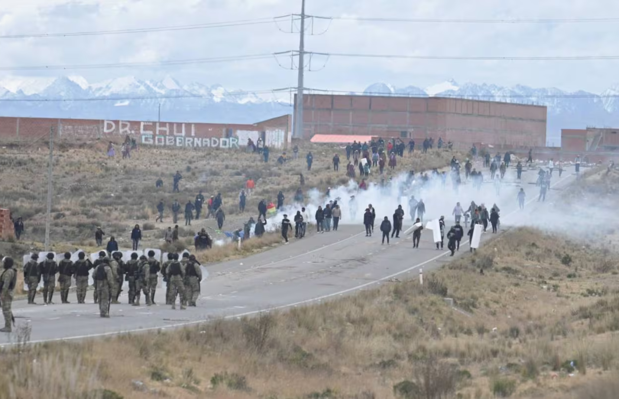 BOLIVIA: MURIÓ UN MANIFESTANTE DE UN DISPARO DURANTE LAS PROTESTAS