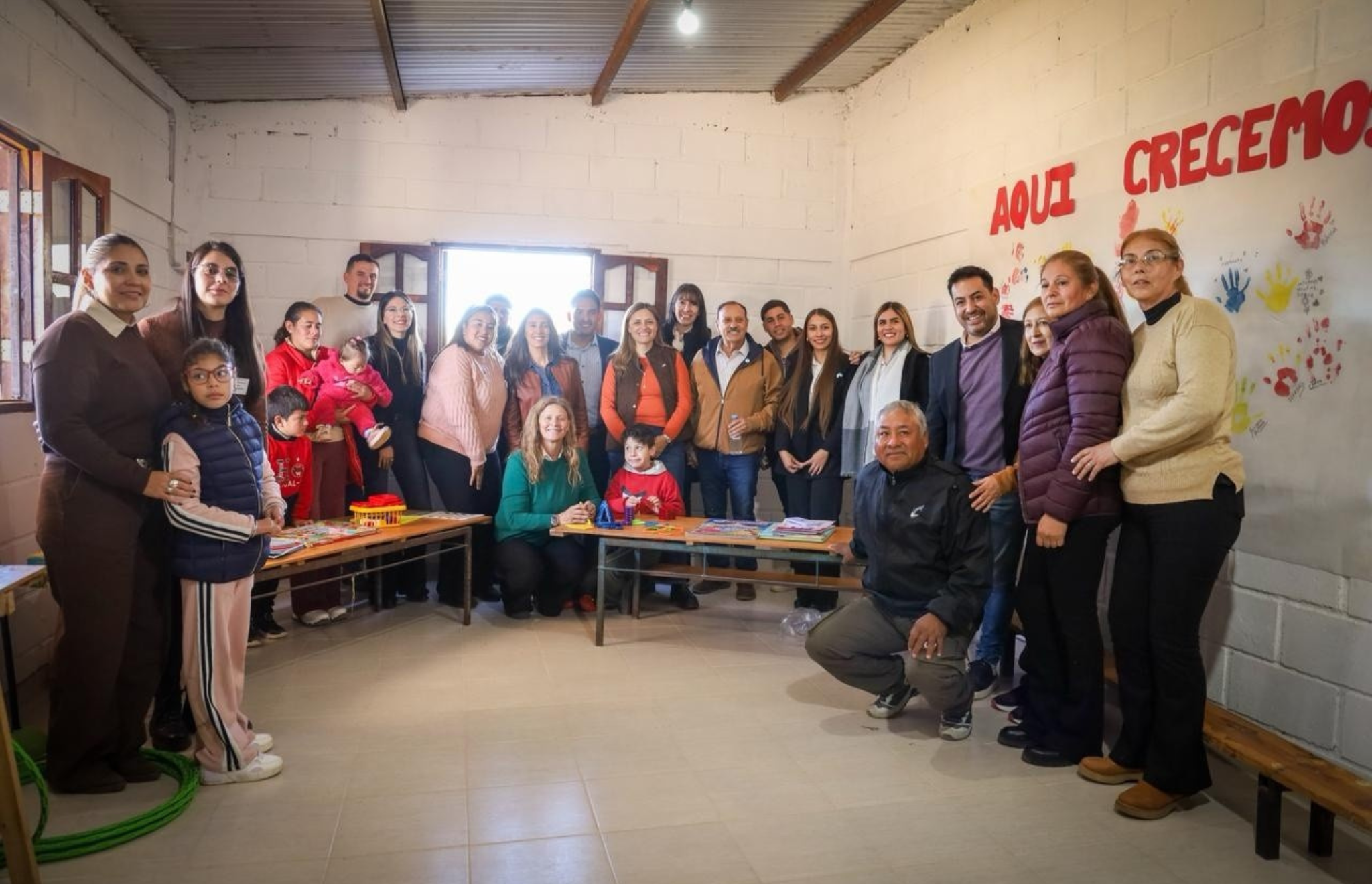 QUINTELA INAUGURÓ UN CENTRO TERAPÉUTICO EN EL PORTEZUELO PARA FORTALECER LA INCLUSIÓN