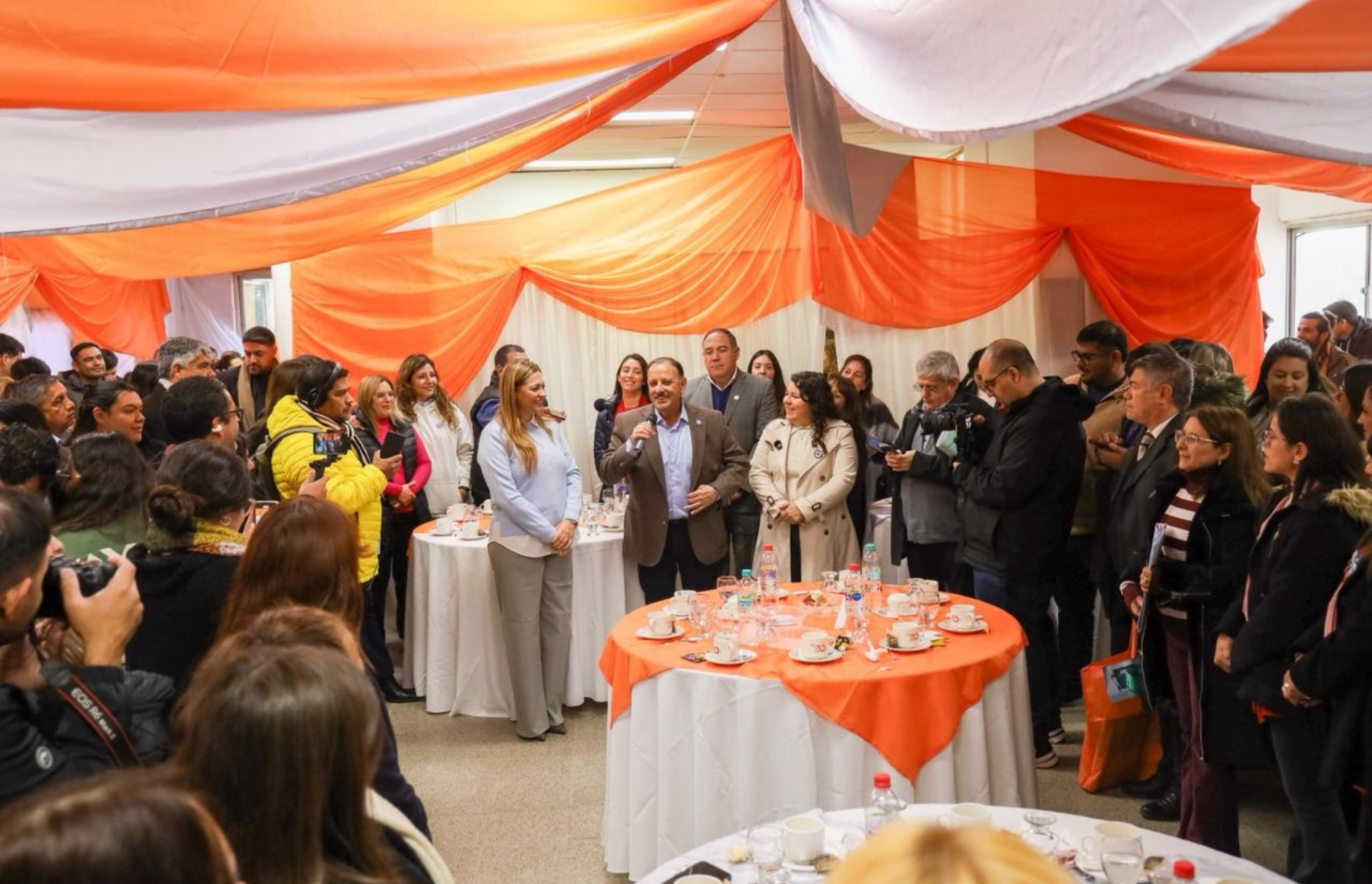 QUINTELA RESALTÓ LAS OBRAS INAUGURADAS EN ROSARIO V. PEÑALOZA