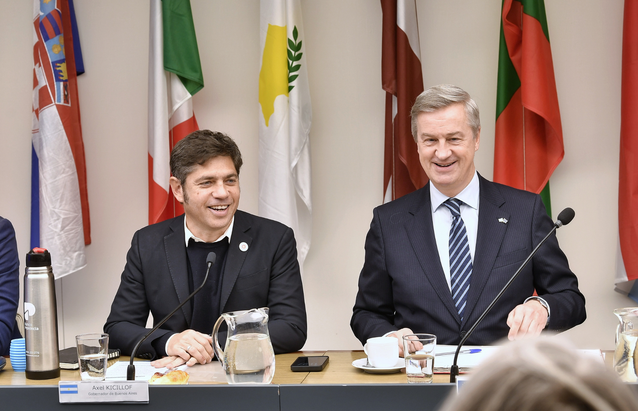 KICILLOF SE REUNIÓ CON EL EMBAJADOR DE LA UNIÓN EUROPEA