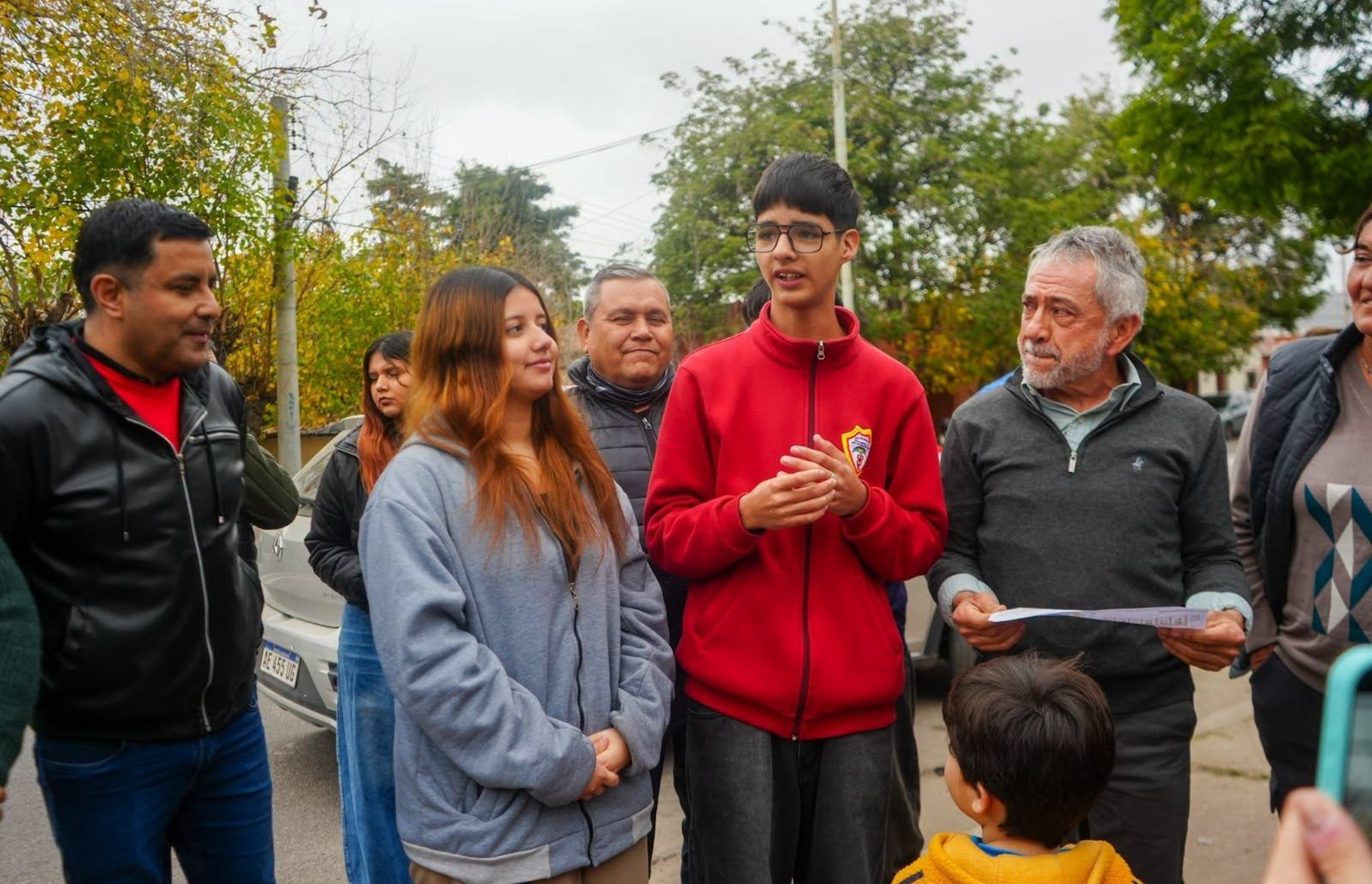 MÁS SEGURIDAD PARA JÓVENES ESTUDIANTES Y DEPORTISTAS DEL BARRIO SAN VICENTE