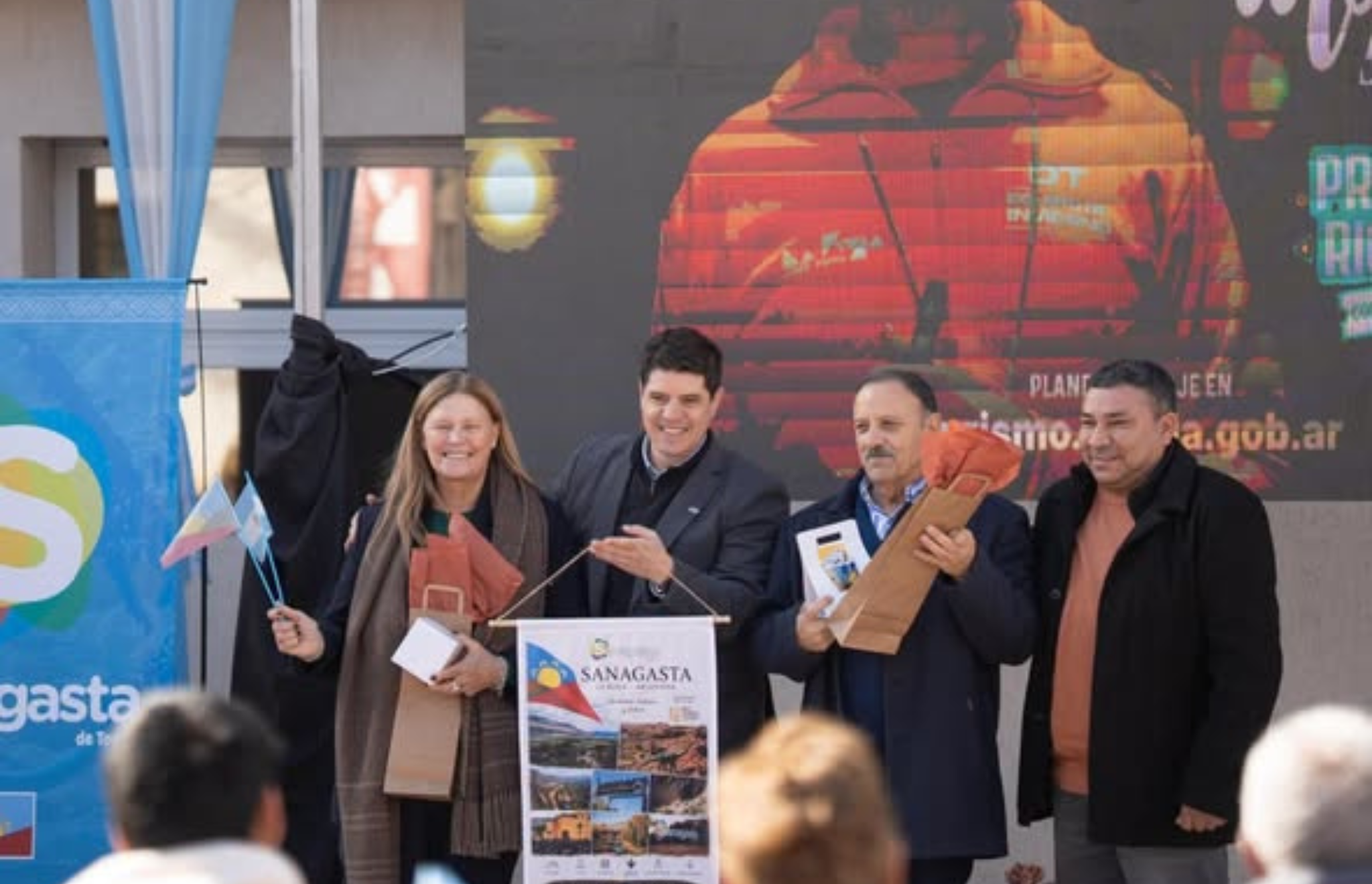 QUINTELA DESTACÓ A SANAGASTA COMO REPRESENTANTE ARGENTINO EN EL CERTAMEN MUNDIAL BEST TOURISM VILLAGES