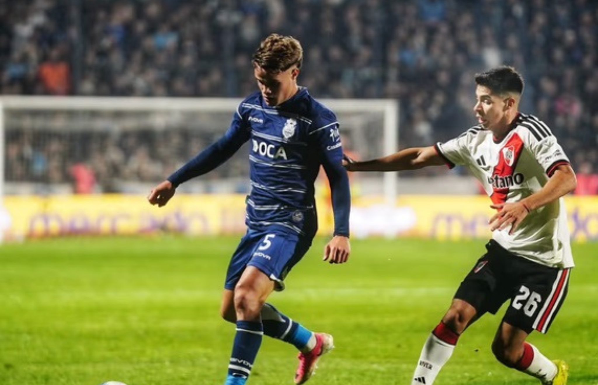 RIVER CAYÓ ANTE GIMNASIA LP Y NO LEVANTA CABEZA