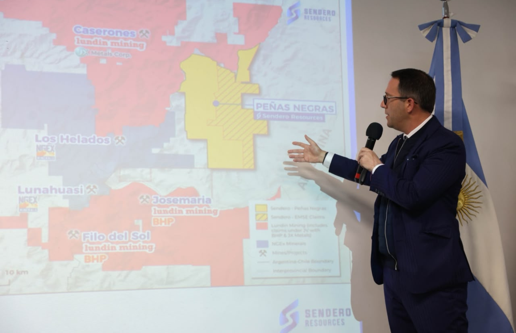 SENDERO RESOURCES DESTACÓ EL POTENCIAL GEOLÓGICO DE LA RIOJA