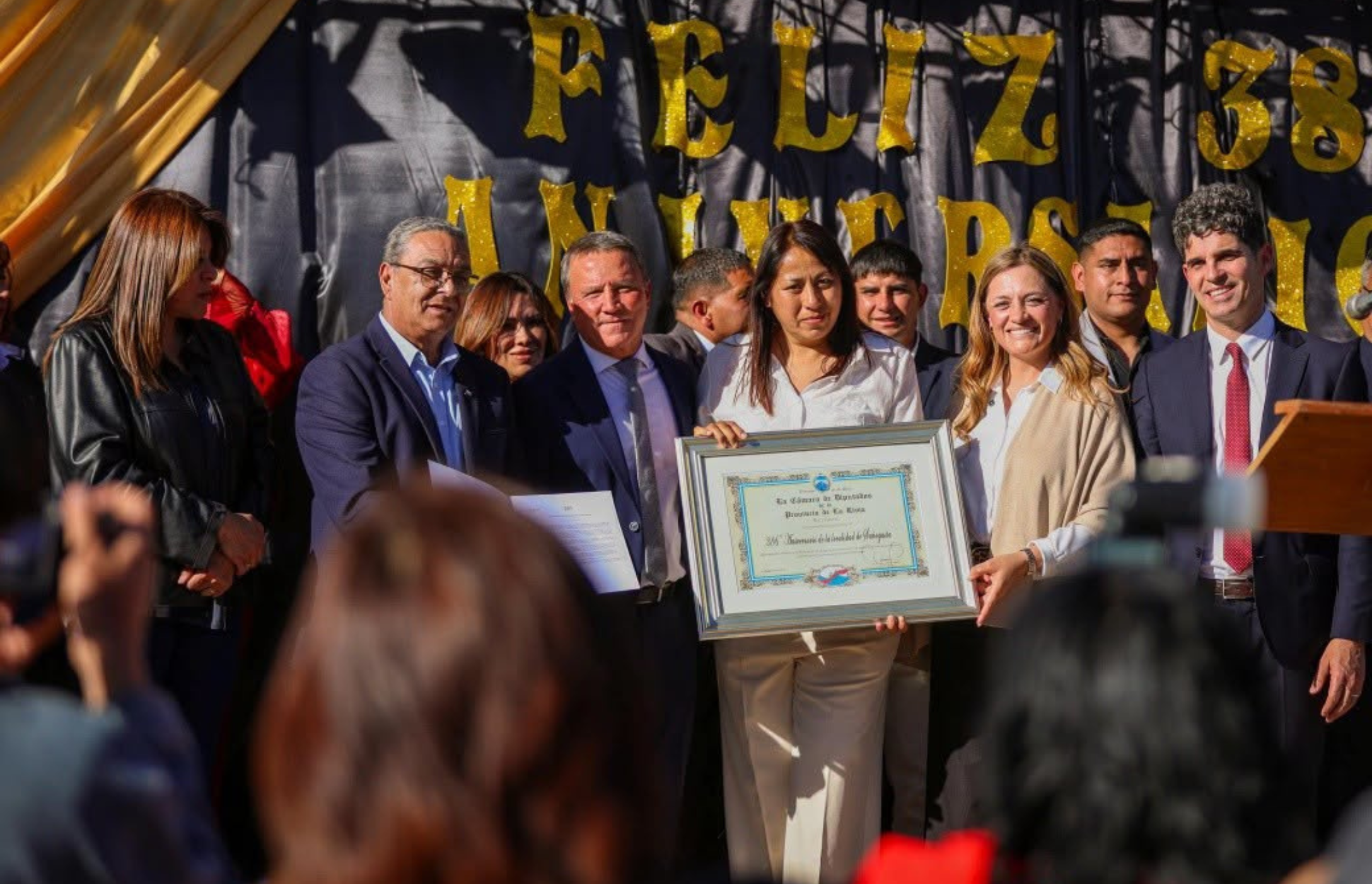 TERESITA MADERA: “SEGUIMOS ACOMPAÑANDO LOS SUEÑOS DE LAS FAMILIAS DE SAÑOGASTA”