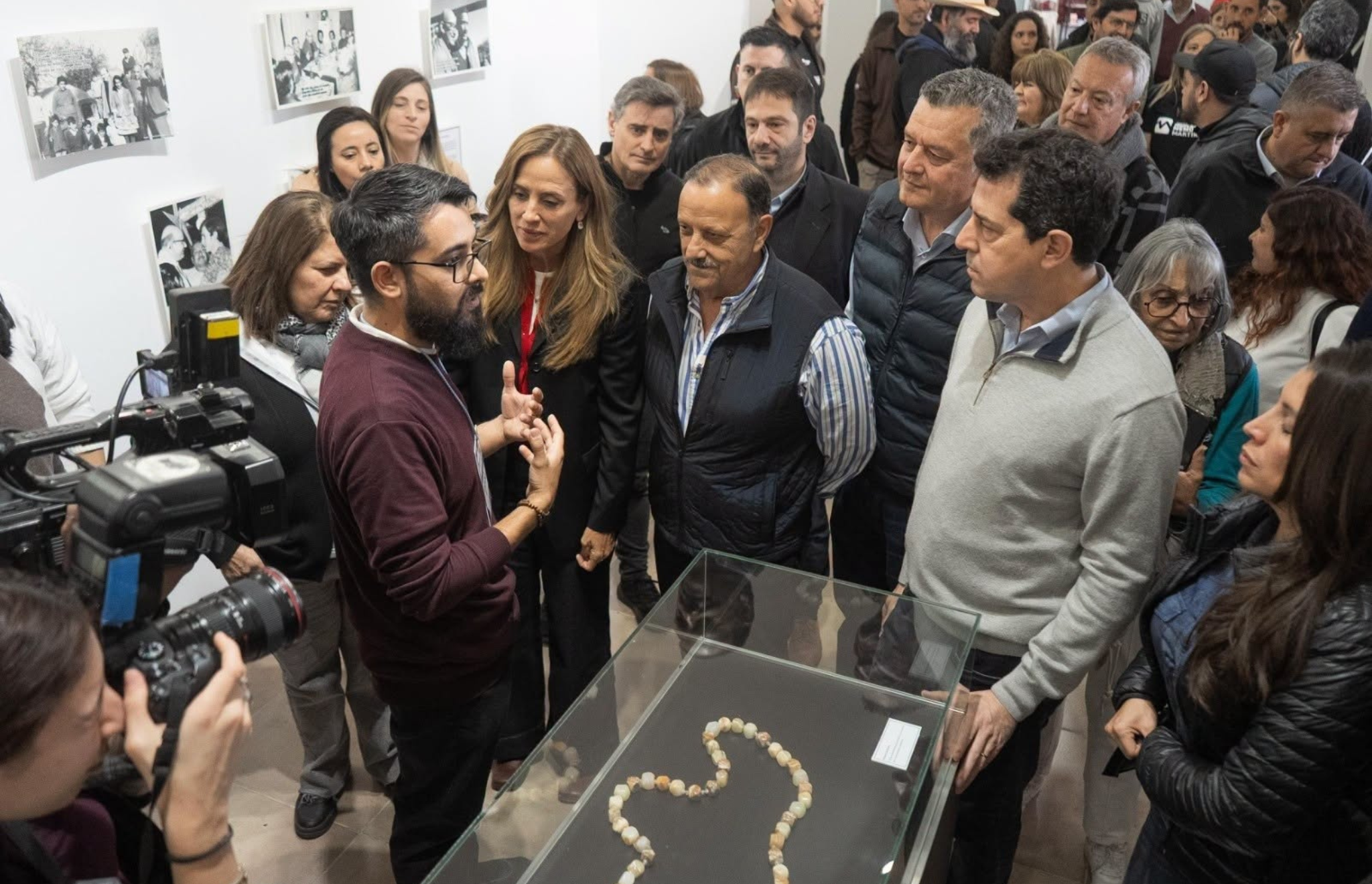 QUINTELA RECORRIÓ EL PARQUE TEMÁTICO MEMORIA Y MARTIRIO, UN NUEVO EMBLEMA DEL LEGADO DE LOS BEATOS RIOJANOS