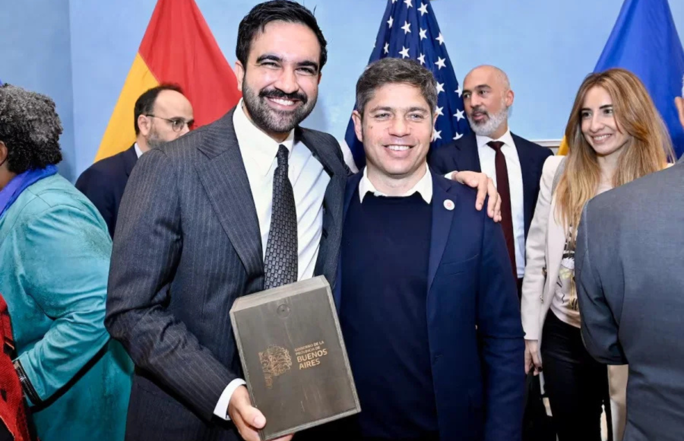 KICILLOF MANTUVO UN ENCUENTRO CON EL ALCALDE DE NUEVA YORK