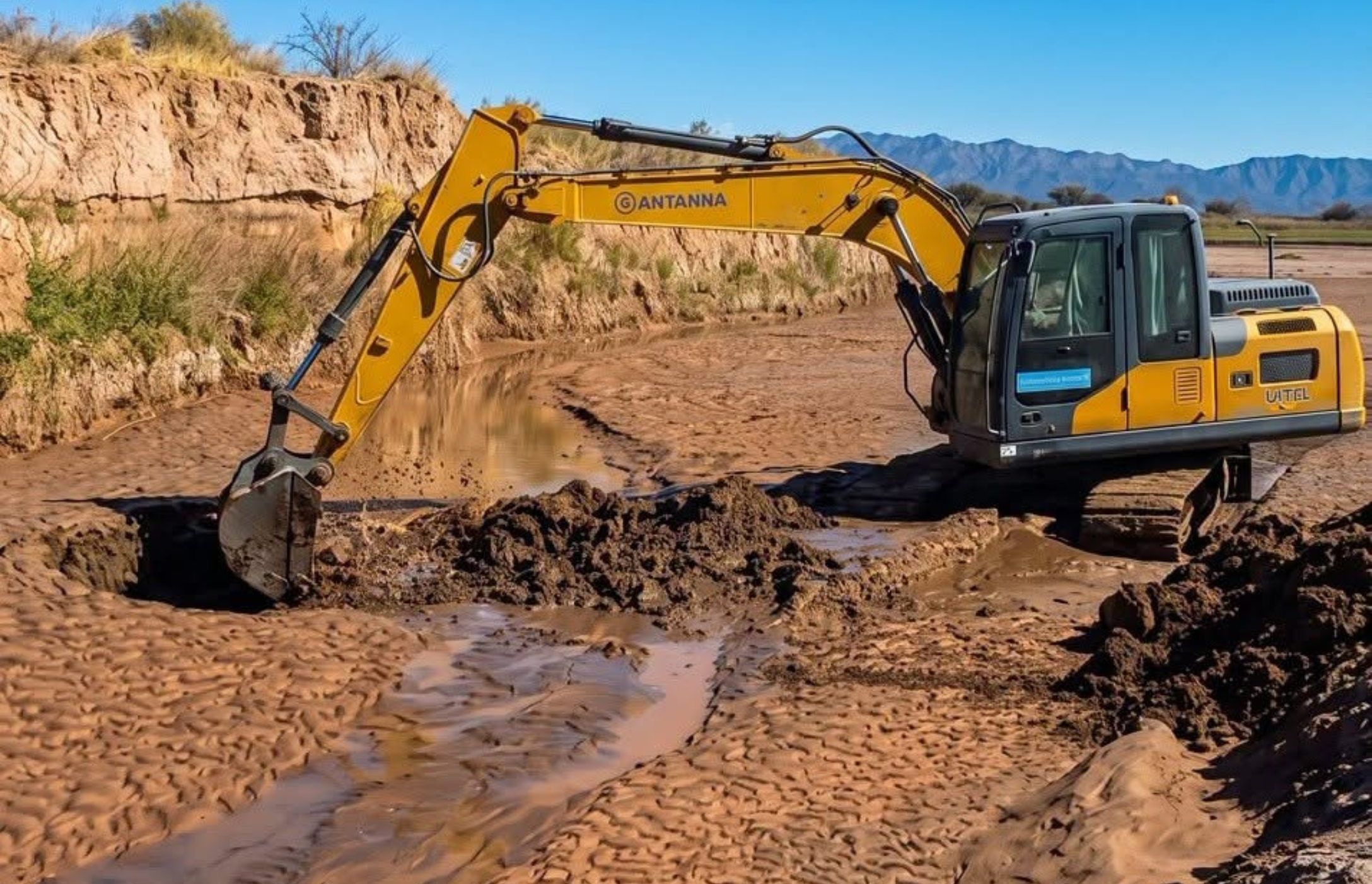 EL GOBIERNO ACONDICIONA EL RÍO BERMEJO PARA PREVENIR CRECIDAS EN VILLA CASTELLI